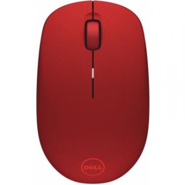 Мышка Dell WM126 Wireless Optical Red Фото 1