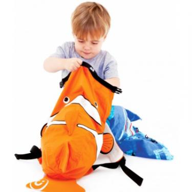Рюкзак детский Trunki PaddlePak Рыбка Оранжевый Фото 3