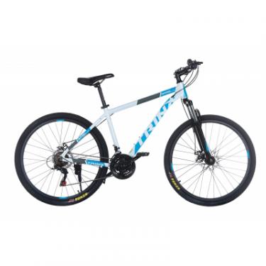 Велосипед Trinx Majestic M116Elite 2019 27.5" 18" White-Blue-Grey Фото