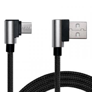 Дата кабель REAL-EL USB 2.0 AM to Type-C 1.0m Premium black Фото 2