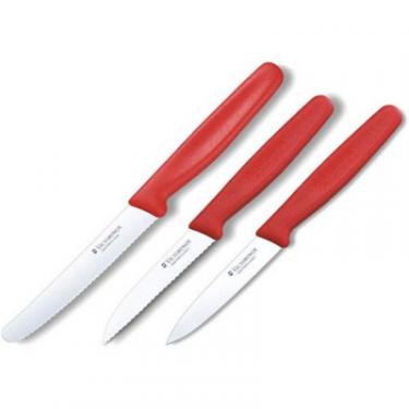Набор ножей Victorinox SwissClassic из 3 предметов Красный Фото 1