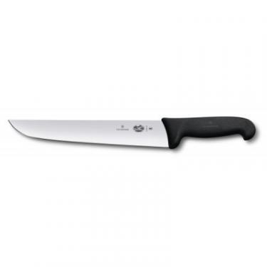 Кухонный нож Victorinox Fibrox разделочный 26 см, черный Фото