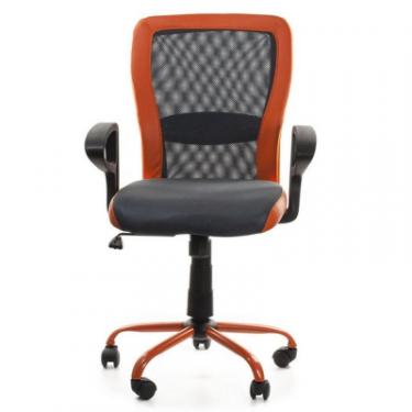 Офисное кресло OEM LENO, Grey-Orange Фото 1