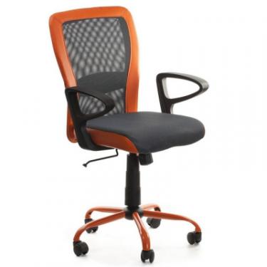 Офисное кресло OEM LENO, Grey-Orange Фото 2