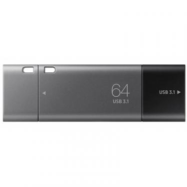 USB флеш накопитель Samsung 64GB Duo Plus USB 3.1/Type-C Фото 1