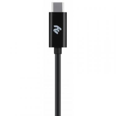 Кабель мультимедийный 2E Type-C to DisplayPort (AM/AM), 1m, black Фото 2