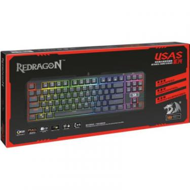 Клавиатура Redragon Usas RU Black Фото 7