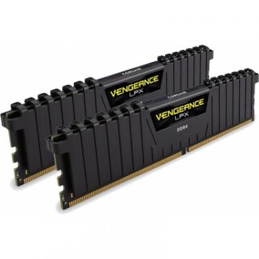 Модуль памяти для компьютера Corsair DDR4 16GB (2x8GB) 3600 MHz Vengeance LPX Black Фото 2