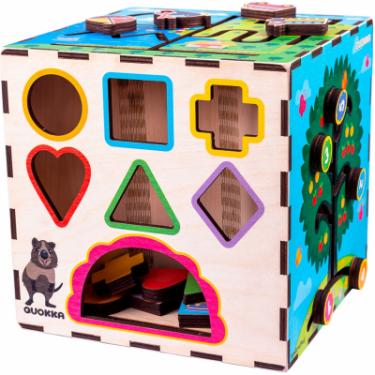 Развивающая игрушка Quokka Интерактивный куб 25х25 см Фото