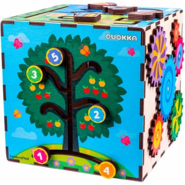 Развивающая игрушка Quokka Интерактивный куб 25х25 см Фото 1