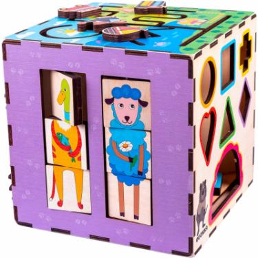 Развивающая игрушка Quokka Интерактивный куб 25х25 см Фото 4
