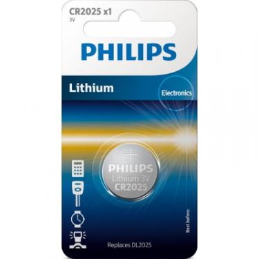 Батарейка Philips CR2025 Lithium * 1 Фото