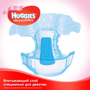 Подгузники Huggies Ultra Comfort 3 (5-9 кг) Mega для дівчаток 160 шт Фото 4