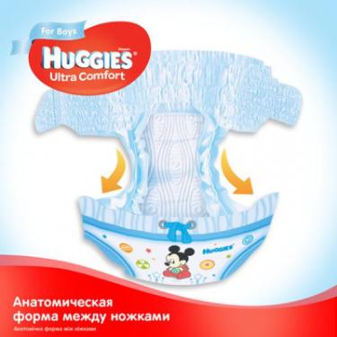 Подгузники Huggies Ultra Comfort 4 (8-14 кг) Mega для хлопчиків 132 ш Фото 5