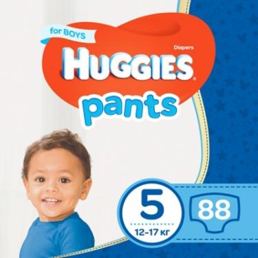 Подгузники Huggies Pants 5 для мальчиков (12-17 кг) 88 шт (44x2) Фото