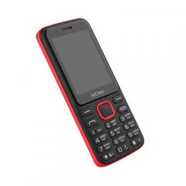 Мобильный телефон Nomi i2401 Black Red Фото 1