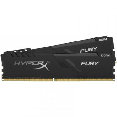 Модуль памяти для компьютера Kingston Fury (ex.HyperX) DDR4 8GB (2x4GB) 2400 MHz HyperX Fury Black Фото 1