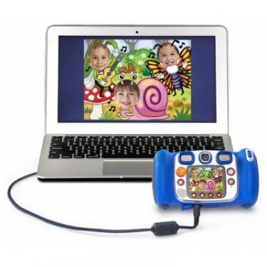 Интерактивная игрушка VTech Детская цифровая фотокамера Kidizoom Duo Blue Фото 5