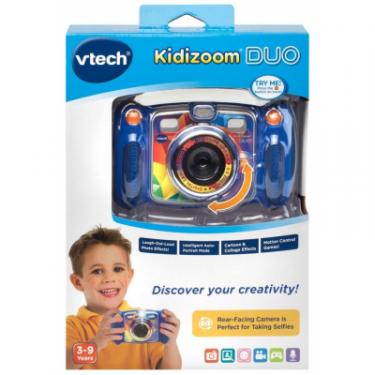 Интерактивная игрушка VTech Детская цифровая фотокамера Kidizoom Duo Blue Фото 6