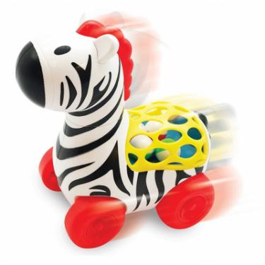 Развивающая игрушка Kiddieland Веселая зебра на колесах Фото