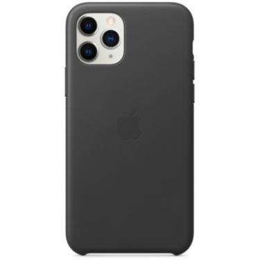 Чехол для мобильного телефона Apple iPhone 11 Pro Leather Case - Black Фото 1