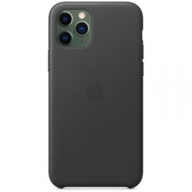 Чехол для мобильного телефона Apple iPhone 11 Pro Leather Case - Black Фото 2