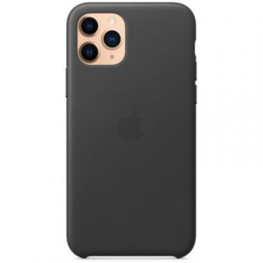 Чехол для мобильного телефона Apple iPhone 11 Pro Leather Case - Black Фото 3