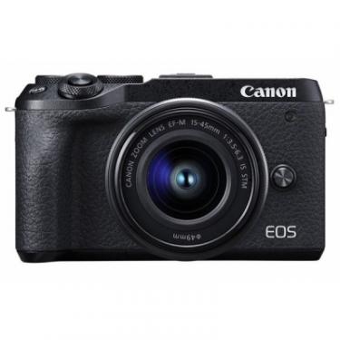 Цифровой фотоаппарат Canon EOS M6 Mark II + 15-45 IS STM + EVF Kit Black Фото 5