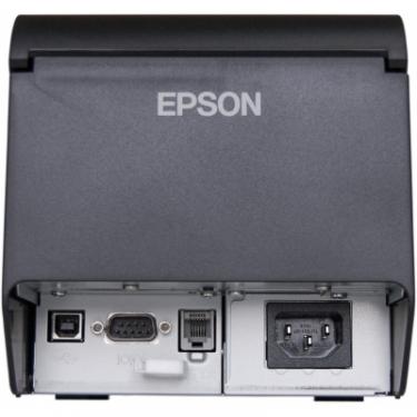 Принтер чеков Epson TM-T20X (051) USB+SERIAL Black Фото 4