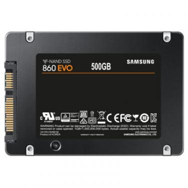 Накопитель SSD Samsung 2.5" 500GB Фото 3