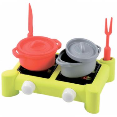 Игровой набор Ecoiffier Плита и посуда 7 аксессуаров Фото