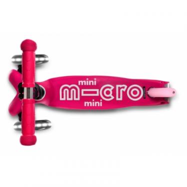 Самокат Micro Mini Deluxe Pink LED Фото 1