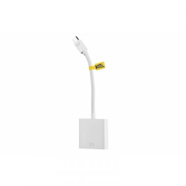 Переходник Kit MiniDisplayPort to DVI, white, 0.17m Фото