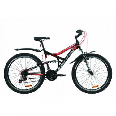 Велосипед Discovery 26" CANYON AM2 Vbr рама-17,5" St 2020 черно-красны Фото