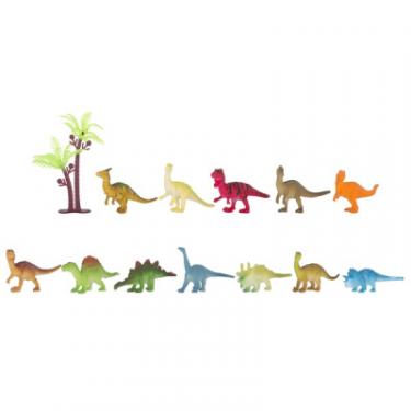 Игровой набор Dingua Динозавры 12 шт в тубусе Фото 2
