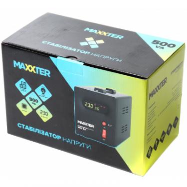 Стабилизатор Maxxter MX-AVR-S500-01 Фото 2