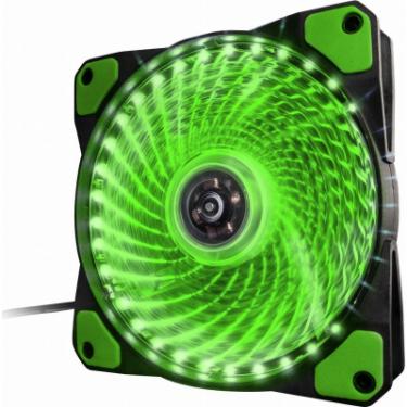 Кулер для корпуса Frime Iris LED Fan 33LED Green Фото
