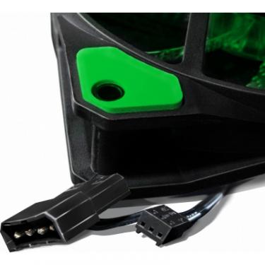 Кулер для корпуса Frime Iris LED Fan 33LED Green Фото 1
