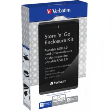 Карман внешний Verbatim HDD 2.5" USB 3.0 Фото 2