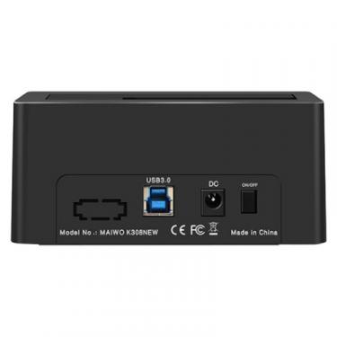 Док-станция для накопителей Maiwo HDD 2.5"/3.5" SATA/SSD USB 3.0 Фото 3