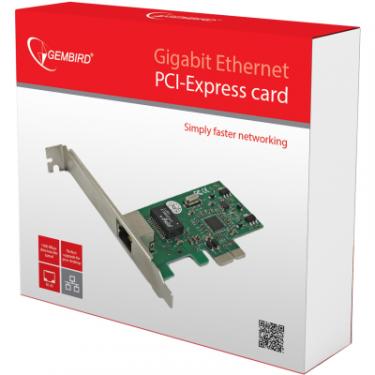 Сетевая карта Gembird 1000 Base-TX PCI-E Realtek Фото 1