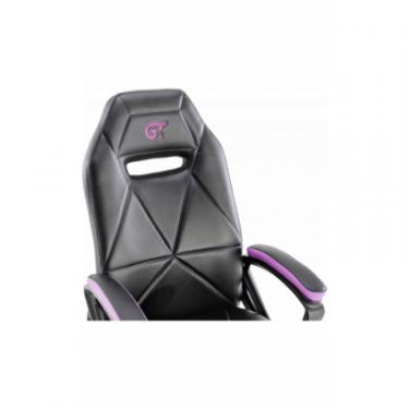 Кресло игровое GT Racer X-2318 Black/Light Violet Фото 3