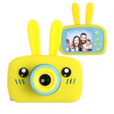 Интерактивная игрушка XoKo Rabbit Цифровой детский фотоаппарат желтый Фото 1