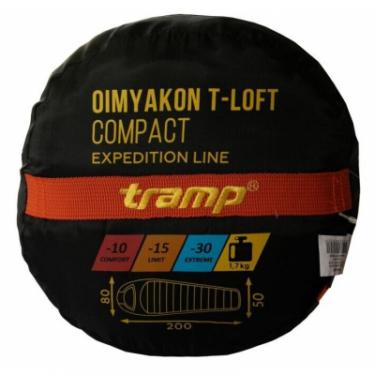 Спальный мешок Tramp Oimyakon Regular Orange/Grey L Фото 10