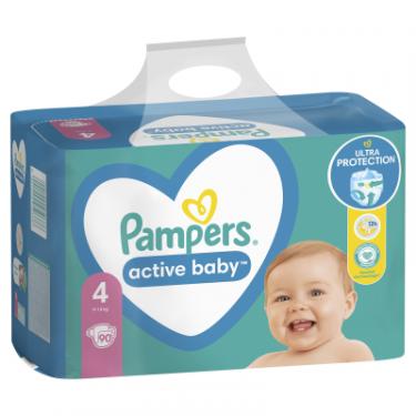 Подгузники Pampers Active Baby Maxi Размер 4 (9-14 кг), 90 шт. Фото 2