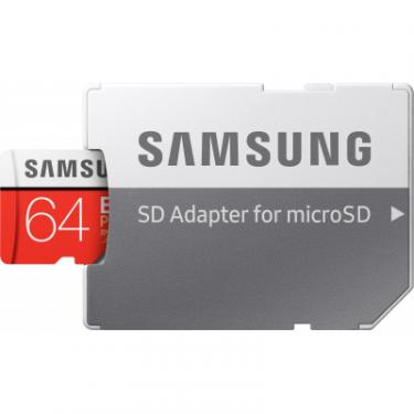 Карта памяти Samsung 64GB microSDXC class 10 UHS-I U1 Evo Plus V2 Фото 4