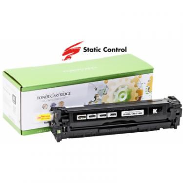 Картридж Static Control HP CLJ CB540A/CE320A/CF210X 2.2k black Фото