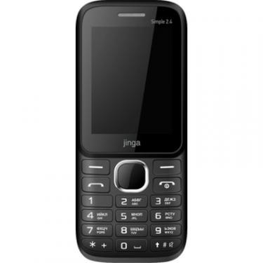 Мобильный телефон Jinga Simple 2.4 Black Фото
