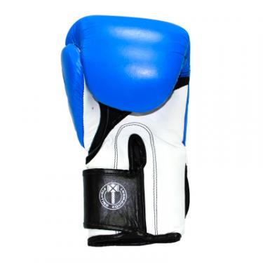 Боксерские перчатки Thor Pro King 12oz Blue/White/Black Фото 2