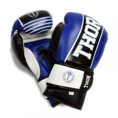 Боксерские перчатки Thor Thunder 14oz Blue Фото